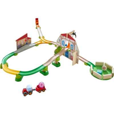 Afbeelding van HABA KULLERBÜ Soundspielbahn Bauernhof Speelgoedtreinbaan voor kinderen, Maat: One Size, Multicoloured