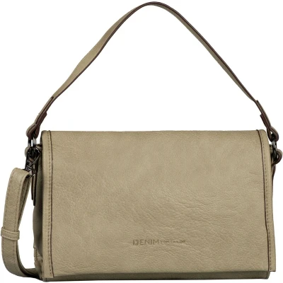 Afbeelding van TOM TAILOR Schoudertas Evi Flap Bag Sage Kaki