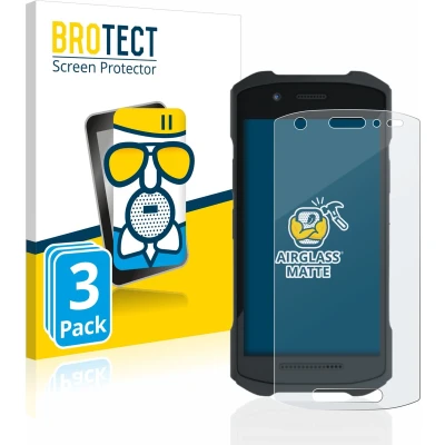 Afbeelding van BROTECT Screenprotector voor Zebra TC21/ TC26 Folie Beschermfolie Beschermglas matte (3 Stuks)