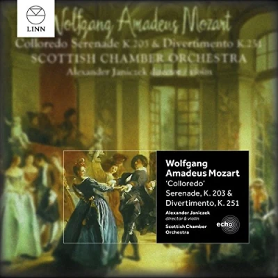 Afbeelding van Scottish Chamber Orchestra &amp; Alexander Janiczek Mozart: Colloredo Serenade K.203 And Divertimento K.251 (CD)