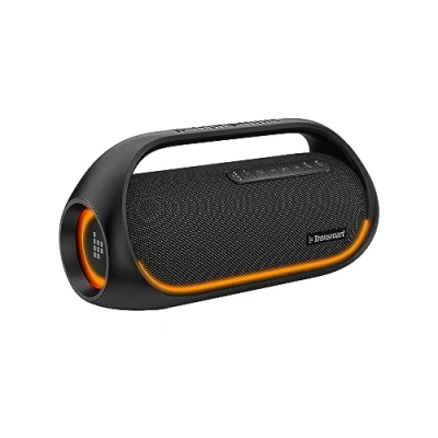 Afbeelding van Tronsmart Bang Bluetooth luidspreker, 60 W, waterdicht, IPX6, met ledverlichting, krachtige bas, powerbank, 24 uur afspelen, TF kaart, AUX, equalizer, app voor thuisfeest