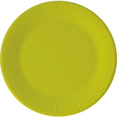 Afbeelding van Procos Borden 23 Cm Karton Lichtgroen 8 Stuks