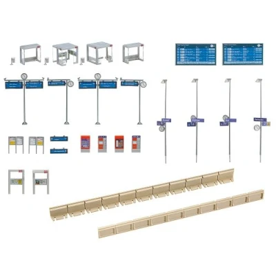 Image de Abri De Quai + Accessoires Faller Ho