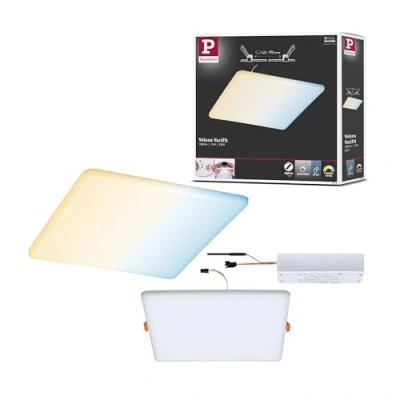 Afbeelding van Paulmann 95385 Veluna VariFit LED inbouwpaneel 17 W Satijn