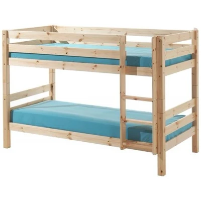 Image de lits superposés Pino pin 140x103x208 cm Beige Séquoia Vipack