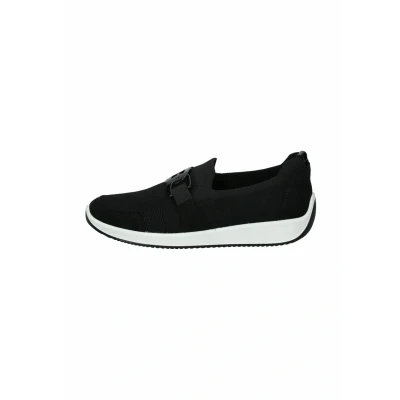 Afbeelding van ara Lissabon Sneakers laag schwarz, Dames, Maat: 37, Schwarz Kunststof