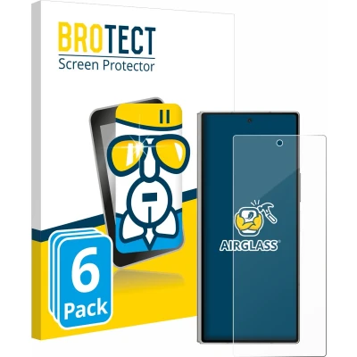 Afbeelding van BROTECT Screenprotector voor Samsung Galaxy Z Fold 6 5G Folie Beschermfolie Beschermglas transparant (6 Stuks)