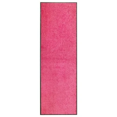 Afbeelding van Deurmat wasbaar 60x180 cm roze