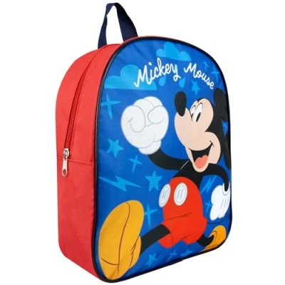 Afbeelding van Disney rugzak Mickey kleuterschool schooltas voor jongens basisschool schoolrugzakken Mouse blauw, één maat, Blauw