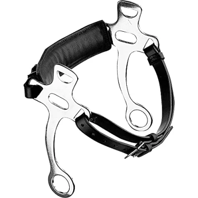 Image de Sprenger Hackamore Leather Noseband Noir 21,5cm