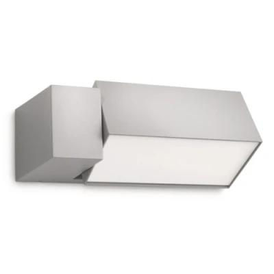 Afbeelding van Philips Lighting BORDER wandlamp 1x23W, grijs