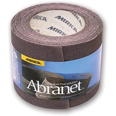 Afbeelding van MIRKA Abranet rol 75mm x 10 meter P120