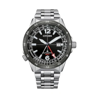 Afbeelding van Citizen Automatisch horloge NB6046 59E, zilver., Armband, Eénheidsmaat, Armband