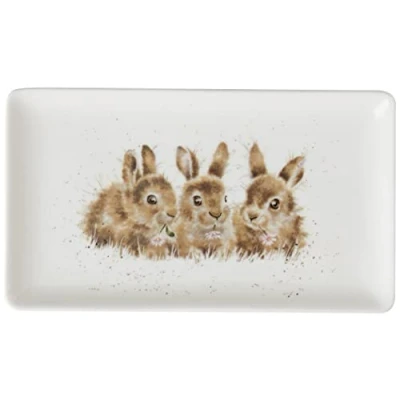 Afbeelding van Wrendale Designs Schaaltje Rabbits