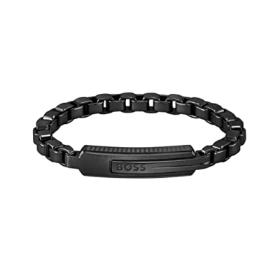 Afbeelding van BOSS Sieraden Orlado 1580358M Ketting Armband voor Heren, Roestvrij staal, Geen edelsteen