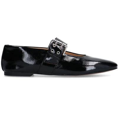 Afbeelding van sacha MIT Schnalle Ballerina&#039;s met enkelbandjes, Dames, Maat: 42, Black Schoenen