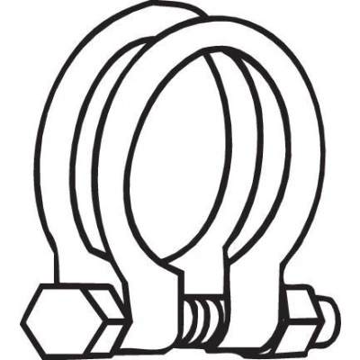 Afbeelding van Bosal Uitlaatklem 250 547