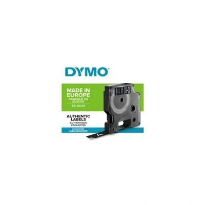 Image de DYMO LW Étiquette Durable D1 Blanc Noir (12 mm x 3 m)