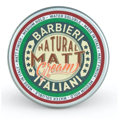 Afbeelding van BARBIERI ITALIANI Natural Matt Cream 100ml