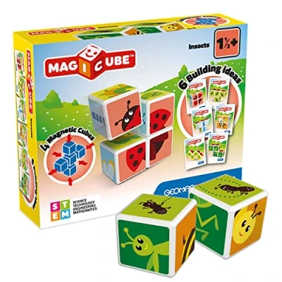 Afbeelding van Geomag MAGICUBE Insecten