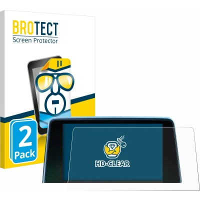 Afbeelding van BROTECT Screenprotector voor Peugeot 3008 2016 2020 Folie Beschermfolie transparant (2 Stuks)