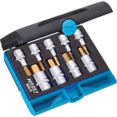 Afbeelding van HAZET 986/9 Steeksleutelelement DIN7422 Safety Insert System, SmartCase Binnen zeszijdig gekarteld