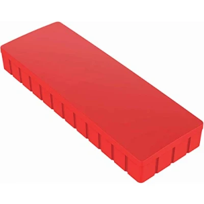 Afbeelding van Maul Magneet MAULsolid (b x h d) 54 19 9 mm rechthoekig Rood 10 stuk(s) 6165025