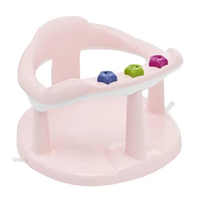 Afbeelding van Aquababy badzitje badring poeder roze (diameter 32 cm)
