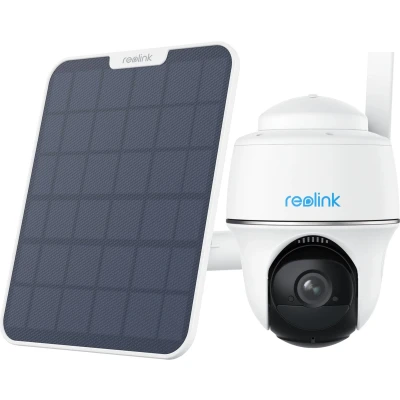 Afbeelding van Reolink 2K 5MP Beveiligingscamera met Zonnepaneel, Pan en kantelfunctie, 360 Kijkhoek, Batterijen Draadloos, Kleuren Nachtzicht, Detectie Persoon/Voertuig