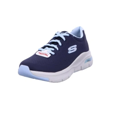 Afbeelding van Skechers Arch Fit Grote Uitstraling Sneakers Dames Blauw Maat 39