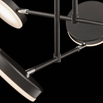 Afbeelding van Maytoni Fad LED hanglamp draaibare kappen 6 lamps