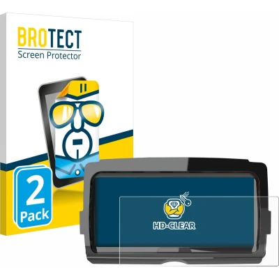 Afbeelding van BROTECT Screenprotector voor Harley Davidson Soundstream V2 Folie Beschermfolie transparant (2 Stuks)