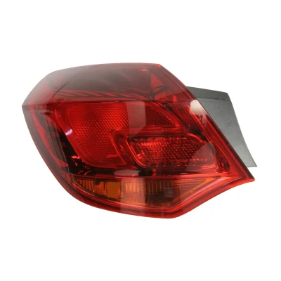 Afbeelding van TYC 11 11648 01 2 Achterlicht Links Buitenste deel Rood Zonder lamphouder OPEL: Astra J Hatchback
