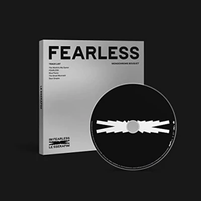 Afbeelding van 1st Mini Album &#039;FEARLESS&#039; (Monochrome Bouquet Ver.)