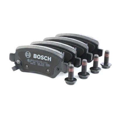 Afbeelding van BOSCH 0 986 424 646 Remblokkenset Low Metallic Met akoestische slijtagewaarschuwing montagehandleiding, anti kreukplaat, schroeven