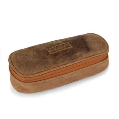 Afbeelding van Berliner Bags Felix Vintage leren etui voor potloden, bruin