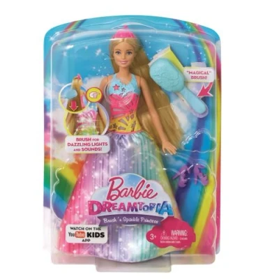 Image de Poupée Barbie Dreamtopia Princesse Arc en ciel sons et lumières