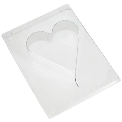 Afbeelding van Gietvorm hart 9,2 x 8,5 cm