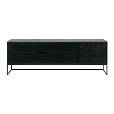 Afbeelding van Silas tv meubel essen blacknight 180cm