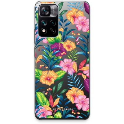 Afbeelding van Case Company® hoesje geschikt voor Xiaomi 11i Hypercharge Tropisch 2 Soft Cover Telefoonhoesje Bescherming aan alle Kanten en Schermrand