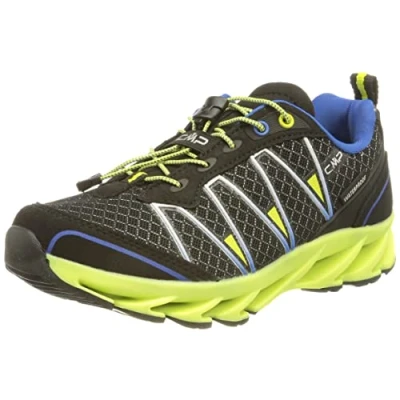 Afbeelding van CMP Kids Altak Trail Shoes Wp 2.0 Trailschoenen, uniseks, kinderen, zwart/limoengroen (nero acido)
