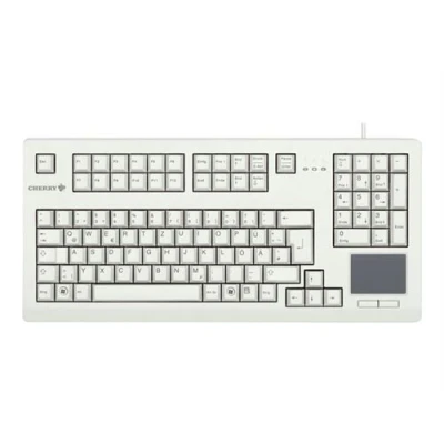 Image de CHERRY TouchBoard G80 11900 Clavier USB R. U. gris clair