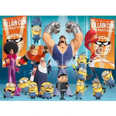 Afbeelding van Ravensburger puzzel Gru en de Minions Legpuzzel 100XXL stukjes