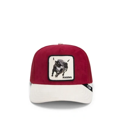 Afbeelding van Goorin Bros Trucker THE BULL Pet, Heren, Maat: One Size, Red