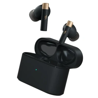 Afbeelding van 1MORE Q30 Active Noise Cancelling draadloze hoofdtelefoon met adaptieve ruisonderdrukking, 42 dB, Bluetooth 5.3, in ear hoofdtelefoon, 6 microfoons, ruimtelijke audio, 30 uur batterijduur