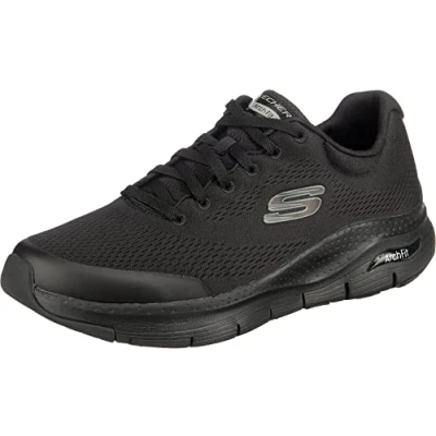 Afbeelding van Skechers Sport ARCH FIT Sneakers laag, Heren, Maat: 41, Black Textiel/ synthetisch