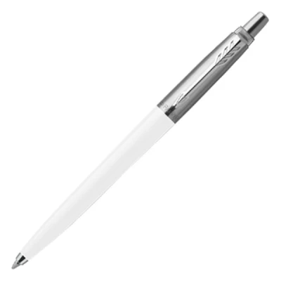 Image de PARKER Jotter Originals Stylo bille, blanc, recharge bleue pointe moyenne, sous blister
