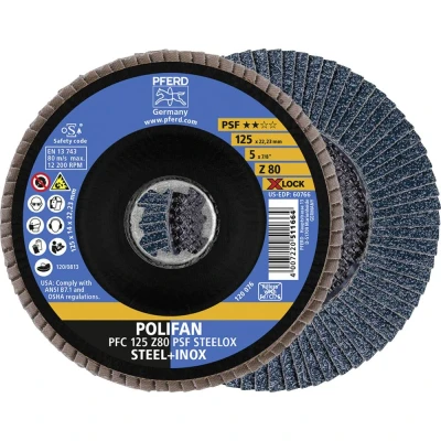 Afbeelding van PFERD 67668126 Lamellenschijf Diameter 125 mm 10 stuk(s)
