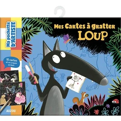 Image de Mes cartes à gratter Loup