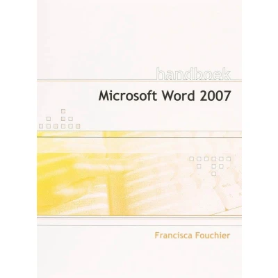 Afbeelding van Handboek Microsoft Word 2007 NL